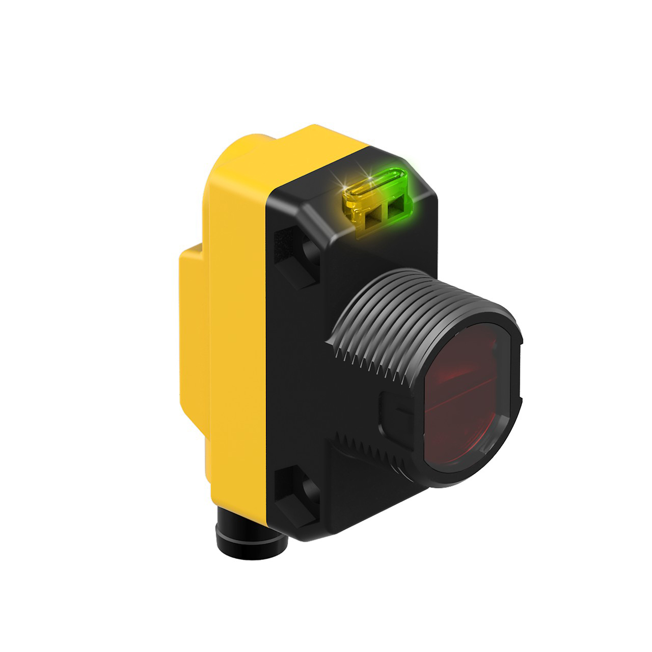 Banner Engineering Photoelectric Sensor; Polar Retro; Rectangular; 3.5m Range; 10-30VDC; NPN; LO/DO Configurable; M8 QD